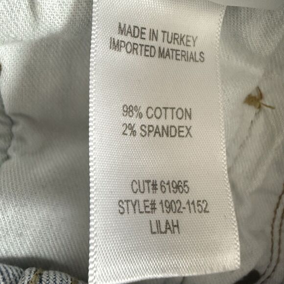 Citizens of Humanity Lilah High Rise Bootcut Jeans in Opal Blue Wash 27 - Picture 16 of 16